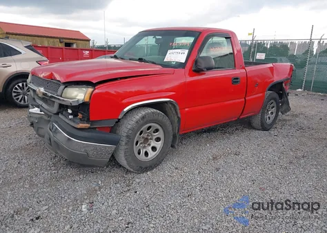 2005 Chevrolet Silverado 1500 Work Truck from USA, damaged, VIN 1GCEC14X85Z358783